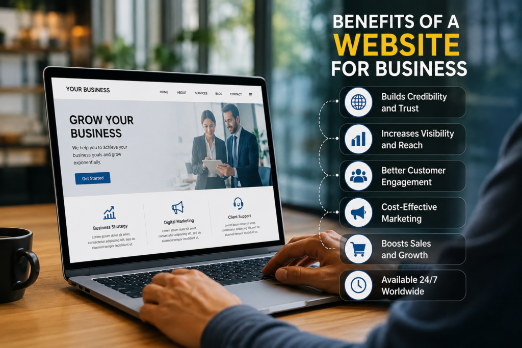 12 Powerful Benefits of a Website for Business